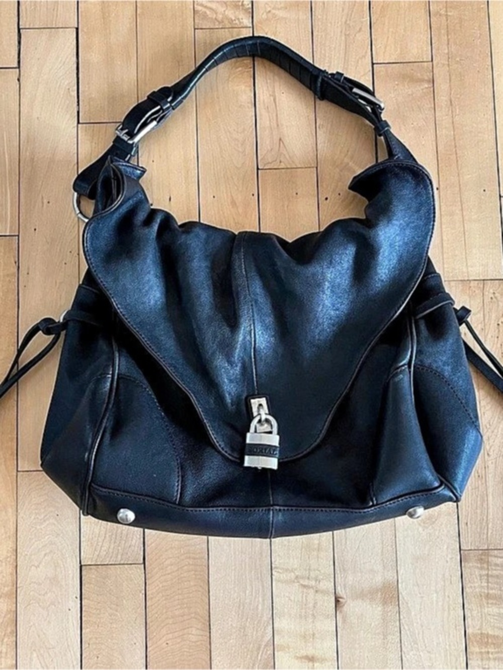 Sorial Leather Hobo Bag
